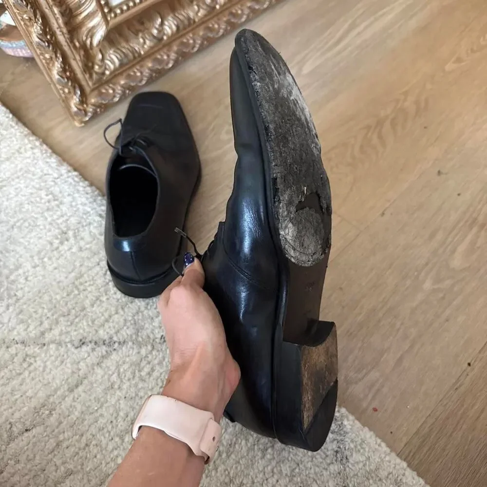 Hugo-boss Men's Black Oxfords